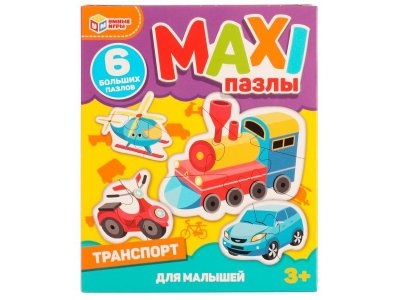 Maxi-пазл для малышей Умные игры Транспорт 1-00384798_1