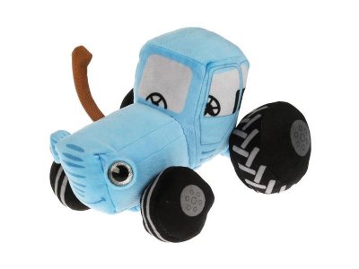 Мягкая игрушка Мульти-Пульти Синий трактор с муз. чип, глаза глиттер 20 см 1-00384799_1