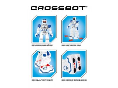 Игрушка Crossbot Робот Смартбот, ИК-управление, сенсорное управление, аккум. 1-00385344_4