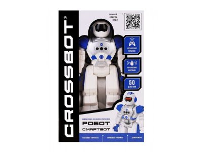 Игрушка Crossbot Робот Смартбот, ИК-управление, сенсорное управление, аккум. 1-00385344_7
