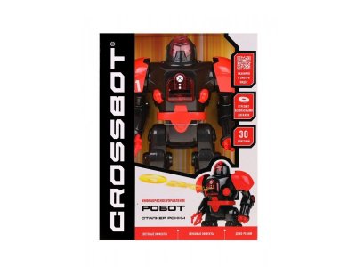 Игрушка Crossbot Робот Сталкер Рокки, ИК-управление, стреляет дисками 1-00385345_7