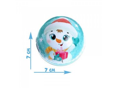 Пазл в ёлочном шаре Puzzle Time Весёлый снеговичок 54 элемента 1-00384830_4