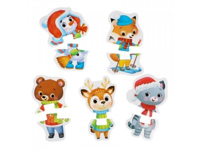 Макси-пазлы Puzzle Time Весёлый Новый год 1-00384835_3