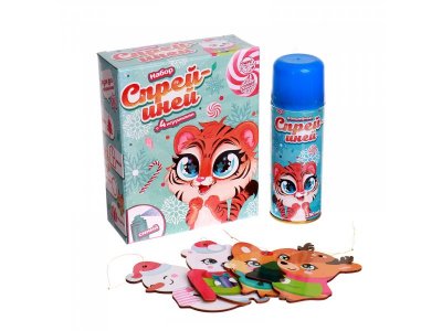 Набор спрей-иней Страна Карнавалия Милый тигрёнок с игрушками 1-00384887_5