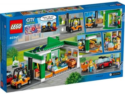 Конструктор LEGO City Продуктовый магазин 60347 1-00385479_7
