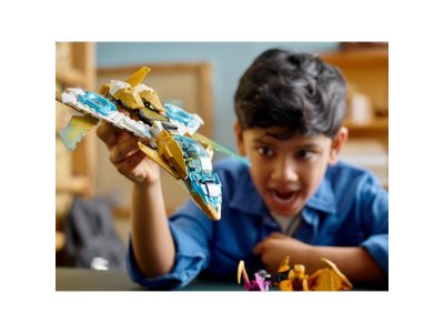 Конструктор LEGO Ninjago Реактивный самолёт Зейна Золотой дракон 71770 1-00385483_2