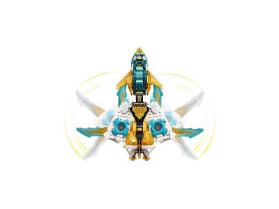 Конструктор LEGO Ninjago Реактивный самолёт Зейна Золотой дракон 71770 1-00385483_4