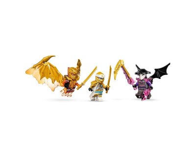 Конструктор LEGO Ninjago Реактивный самолёт Зейна Золотой дракон 71770 1-00385483_5