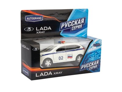Машинка Lada Xray специального назначения Autogrand, звук, свет 1:36 1-00258474_2