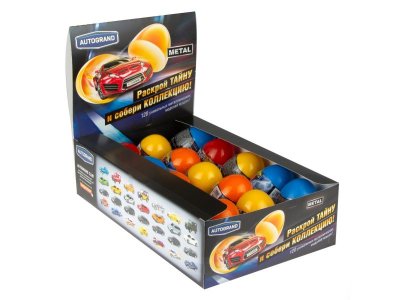 Игрушка AutoGrand Машинка Российские Современные Авто, яйцо-сюрприз 1-00288978_3