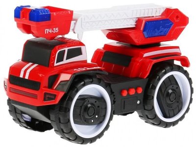 Игрушка Технопарк, Пожарная Машина, инерционная 1-00294666_1