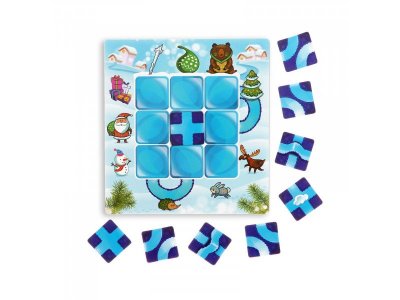 Игра-головоломка Лас Играс KIDS Встречаем новый год, магнитная 1-00384157_3