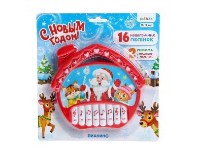 Игрушка Zabiaka Пианино С новым годом, звук 1-00384164_5