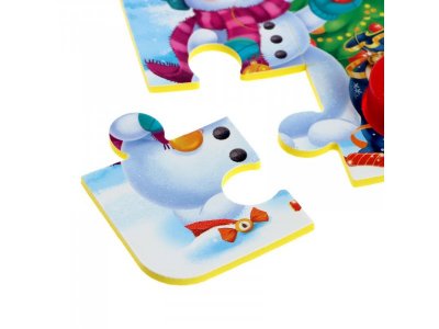 Пазл с музыкальным чипом Puzzle Time Снеговики 1-00384189_4