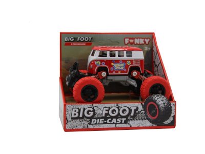 Игрушка Funky Toys Автобус die-cast, инерционный механизм, рессоры, 1:46 1-00356315_3