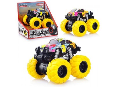 Игрушка Funky Toys Машинка гоночная die-cast 4*4, фрикционная, двойной реверс, 12 см 1-00356327_3