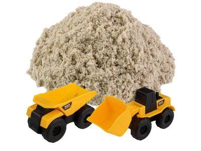 Кинетический песок Космический песок с машинками (грузовик и трактор) 2 кг 1-00385807_3