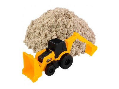 Кинетический песок Космический песок с машинкой-экскаватор 2 в 1, 1 кг 1-00385813_1