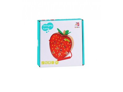 Игрушка Щепочка Шнуровка Клубничка 1-00385851_2