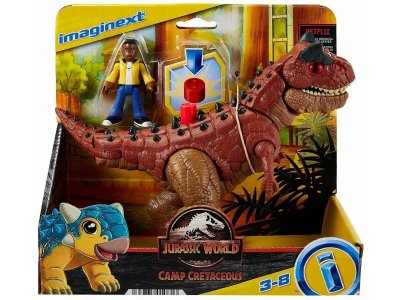Набор игровой Jurassic World Мир Юрского Периода Imaginext Динозавр с фигуркой 1-00385873_4