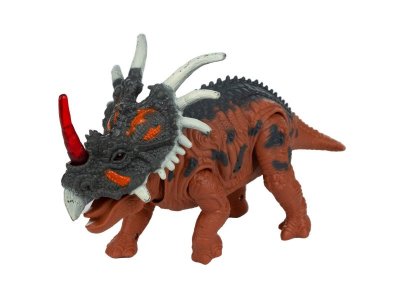Игрушка KiddiePlay Фигурка динозавра - Трицератопс, свет/звук 1-00385885_1