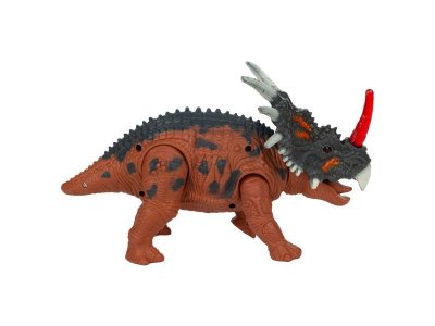Игрушка KiddiePlay Фигурка динозавра - Трицератопс, свет/звук 1-00385885_6