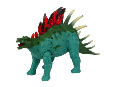 Игрушка KiddiePlay Фигурка динозавра - Стегозавр, свет/звук 1-00385886_1