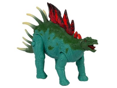 Игрушка KiddiePlay Фигурка динозавра - Стегозавр, свет/звук 1-00385886_3