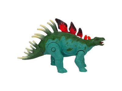 Игрушка KiddiePlay Фигурка динозавра - Стегозавр, свет/звук 1-00385886_8