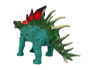 Игрушка KiddiePlay Фигурка динозавра - Стегозавр, свет/звук 1-00385886_10