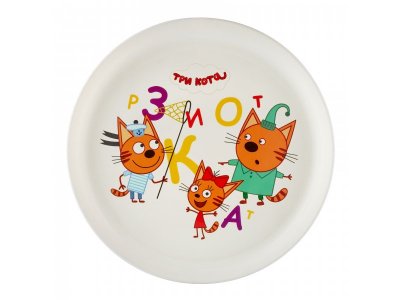 Набор посуды Roxy-Kids Три Кота Обучайка (тарелка, миска, стакан и ложка) 1-00385948_13