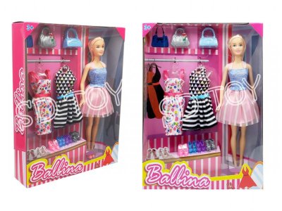 Кукла Balbina Модница с коктейльными платьями и аксессуарами 1-00386209_1
