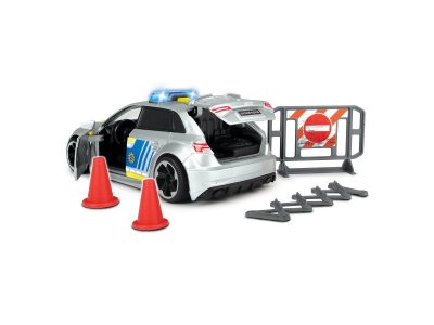 Машина Dickie Toys Полицейская машинка Audi RS3 фрикционная, свет/звук акс., 15 см 1-00356361_7