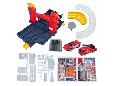 Набор игровой Maya Toys Паркинг (пожарная служба) 1-00358811_4