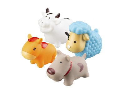 Набор игрушек для ванной Roxy-Kids Моя ферма, 4 шт. 1-00345697_2