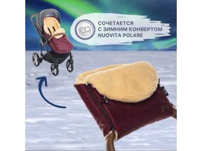 Муфта меховая для коляски Nuovita Polare Pesco 1-00295663_7