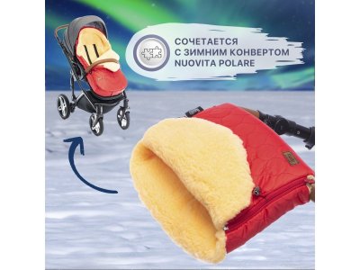 Муфта меховая для коляски Nuovita Polare Pesco 1-00295672_9