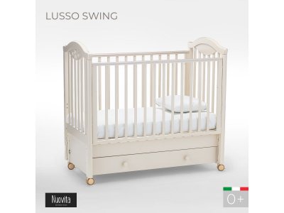 Кровать детская Nuovita Lusso swing продольный маятник 1-00278219_5