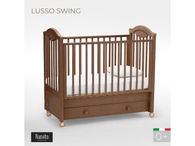 Кровать детская Nuovita Lusso swing продольный маятник 1-00278222_5