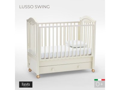 Кровать детская Nuovita Lusso swing продольный маятник 1-00278223_3