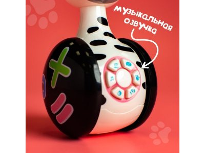 Игрушка развивающая Zabiaka Неваляшка Зебра Гого 1-00387164_8