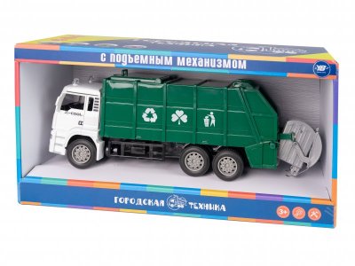 Игрушка Zhorya Городская техника Машина мусоровоз 1-00386093_1