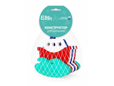 Игрушка-конструктор для купания El’BascoKids Кораблик 1-00387468_2
