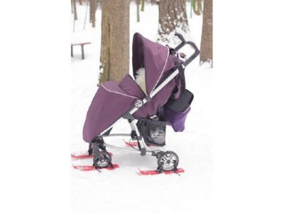 Лыжи для детской коляски мини Престиж (в сетке - 4 лыжи) 1-00384712_3