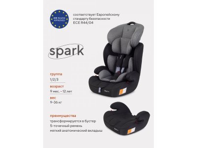 Автокресло Rant basic Spark 9-36 кг, группа 1/2/3 1-00387061_16