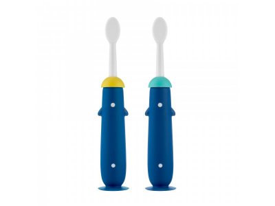 Зубная щетка для детей Roxy-Kids Пингвин ультрамягкая, 10000 щетинок, 2 шт. 1-00387793_4