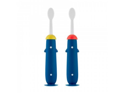 Зубная щетка для детей Roxy-Kids Пингвин ультрамягкая, 10000 щетинок, 2 шт. 1-00387794_4