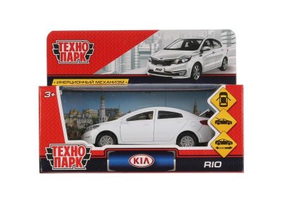 Модель Технопарк Машина Kia Rio инерционная, 12 см 1-00387303_2