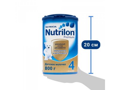 Смесь Nutrilon Junior 4 Premium детское молочко 800г жест.упак. 1-00091953_9