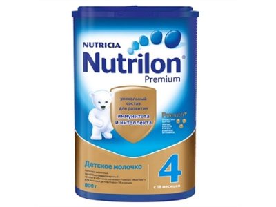 Смесь Nutrilon Junior 4 Premium детское молочко 800г жест.упак. 1-00091953_1